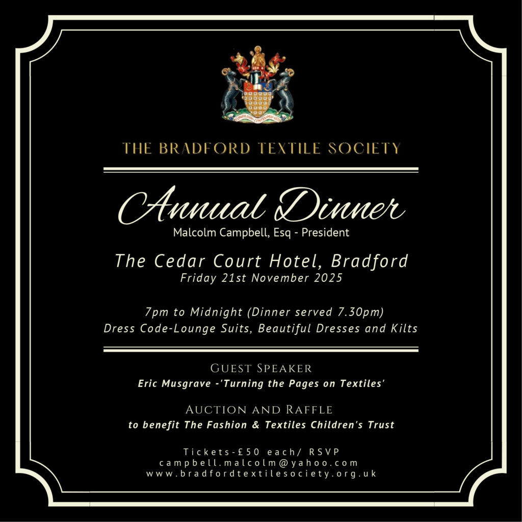 Bradford Textile Society Annual Dinner